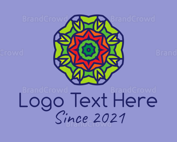 Mosaic Baroque Pattern Logo