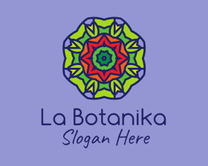 Mosaic Baroque Pattern  Logo