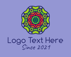 Psychedelic - Mosaic Baroque Pattern logo design