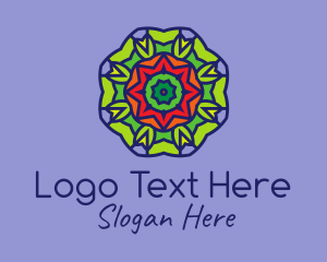 Mosaic Baroque Pattern  Logo