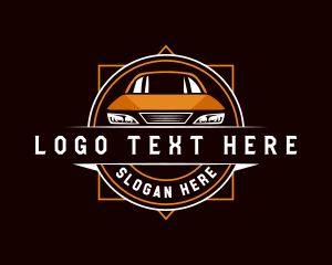 Garage - Car Maintenance Repair logo design