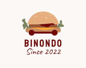 Sandwich - Burger Sandwich Food Cart logo design