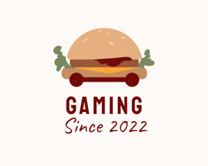 Hamburger - Burger Sandwich Food Cart logo design