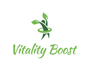 Healthy Plant Man  logo design