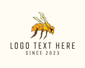 Geometric - Honey Bee Farm logo design