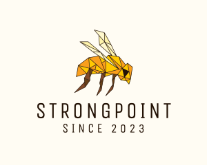 Wasp - Honey Bee Farm logo design
