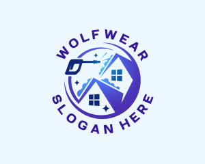 House Power Wash Logo