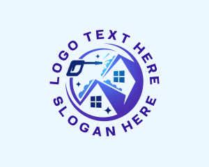 Window - House Power Wash logo design