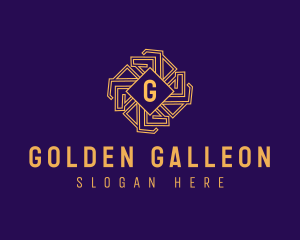 Golden Intricate Premium logo design