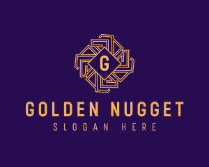 Golden Intricate Premium logo design