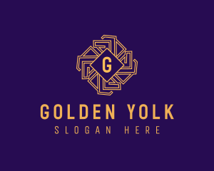 Golden Intricate Premium logo design