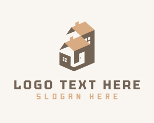 Village - Subdivision Home Realty logo design