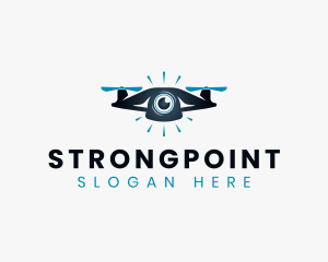 Drone - Drone Eye Camera logo design