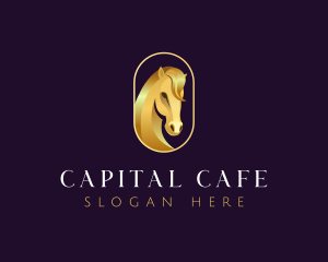 Luxury Horse Stable logo design