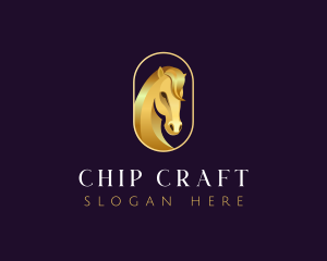 Luxury Horse Stable logo design