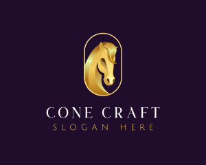 Luxury Horse Stable logo design