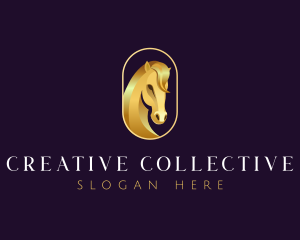 Luxury Horse Stable logo design