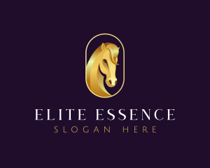 Exclusive - Luxury Horse Stable logo design