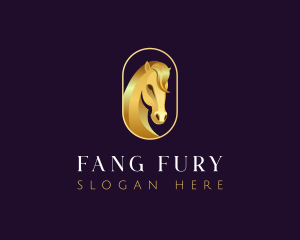 Luxury Horse Stable logo design