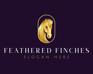 Luxury Horse Stable logo design