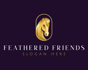 Luxury Horse Stable logo design