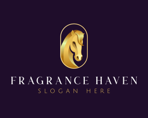 Luxury Horse Stable logo design