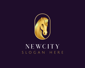 Luxury Horse Stable logo design