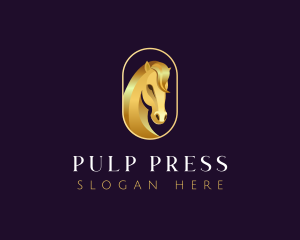 Luxury Horse Stable logo design