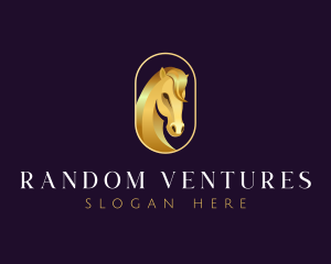 Luxury Horse Stable logo design