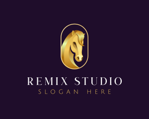 Luxury Horse Stable logo design