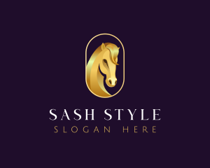 Luxury Horse Stable logo design