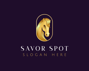 Luxury Horse Stable logo design