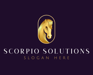 Luxury Horse Stable logo design