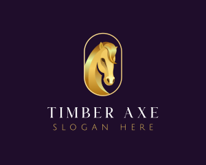 Luxury Horse Stable logo design