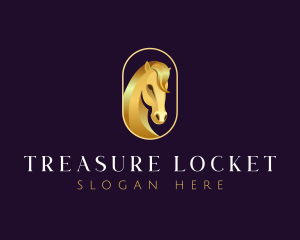 Luxury Horse Stable logo design