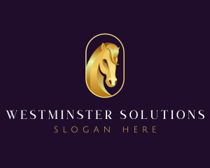 Luxury Horse Stable logo design