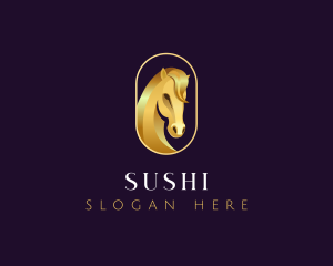 Luxury Horse Stable logo design