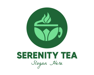 Tea - Organic Green Tea logo design