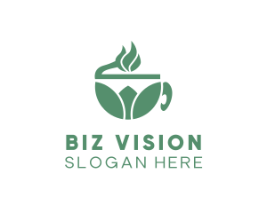 Organic Green Tea logo design