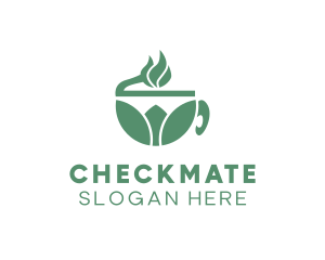 Organic Green Tea logo design