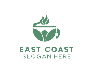 Organic Green Tea logo design