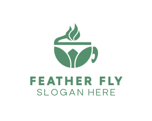 Organic Green Tea logo design