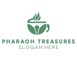 Organic Green Tea logo design