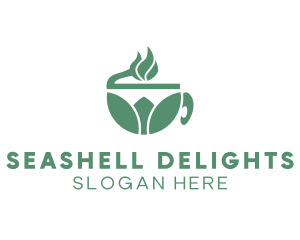 Organic Green Tea logo design