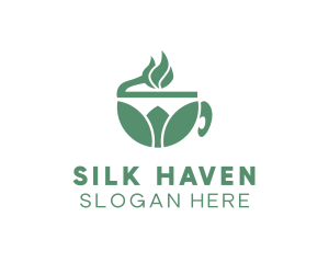 Organic Green Tea logo design