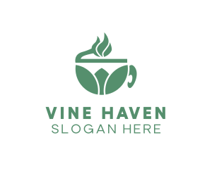 Organic Green Tea logo design