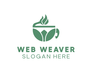 Organic Green Tea logo design