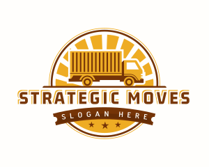 Truck Mover Logistics logo design