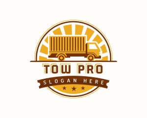 Tow - Truck Mover Logistics logo design