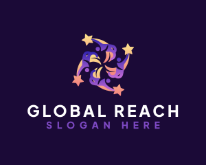 Reach - People Team Organization logo design